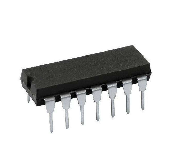 AiP74HC/HCT47 BCD轉7段共陽極LED驅動電路