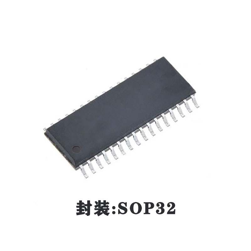 AiP1629C  3 線串口共陰極 15 段 8 位  LED 驅動控制/8*1 位鍵盤掃描專用電路